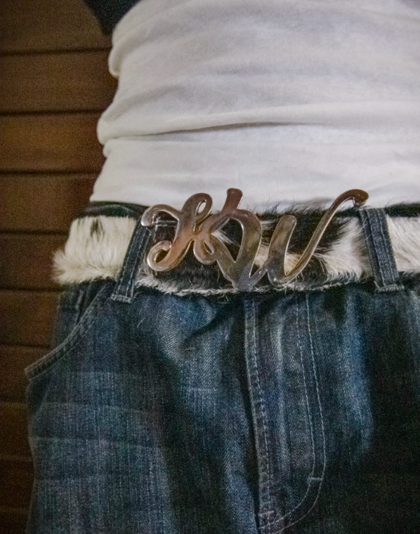 KW "Two Face" Cowhide Belt