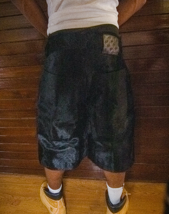 KW "Valley" Cowhide Shorts