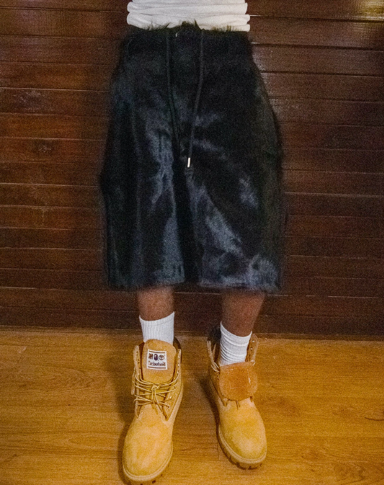 KW "Valley" Cowhide Shorts